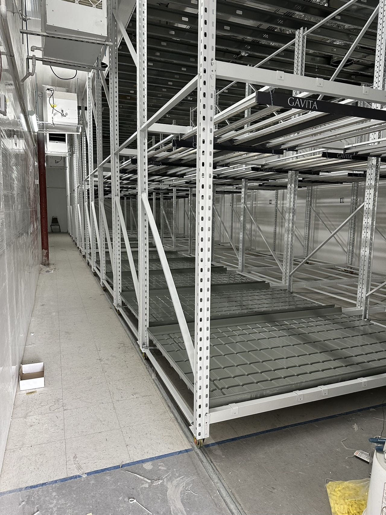 Greenhouse benching project